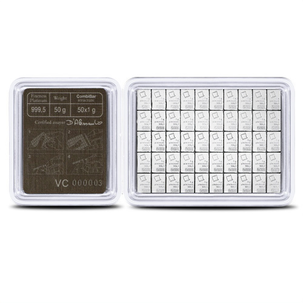 Valcambi Suisse palladium bar in sealed assay packaging